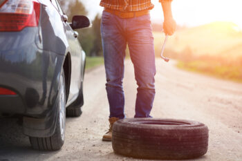flat tire